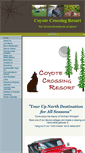 Mobile Screenshot of coyotecrossingresort.com